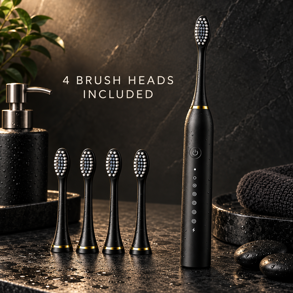 Electric Tooth Brush | Water Proof | Extra 4 brush heads |