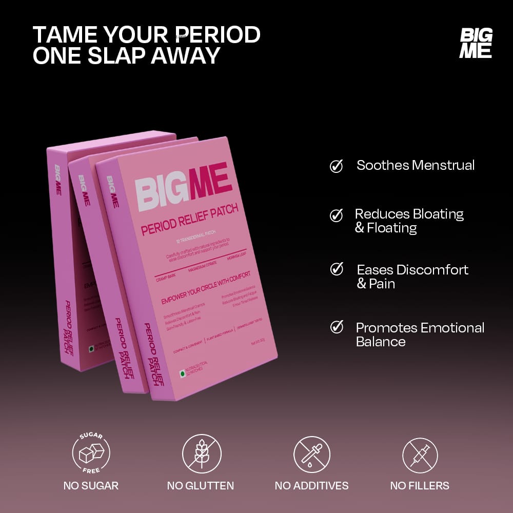 PERIOD RELIEF PATCH (30 Patches)