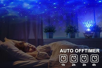 Zeriq™ Galaxy Ocean Light Projector – بروجكتر ضوء المجرة والمحيط