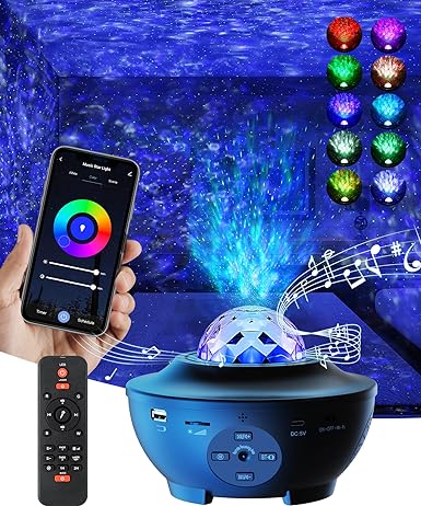 Zeriq™ Galaxy Ocean Light Projector – بروجكتر ضوء المجرة والمحيط