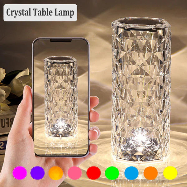 Zeriq™LED Crystal Table Lamp